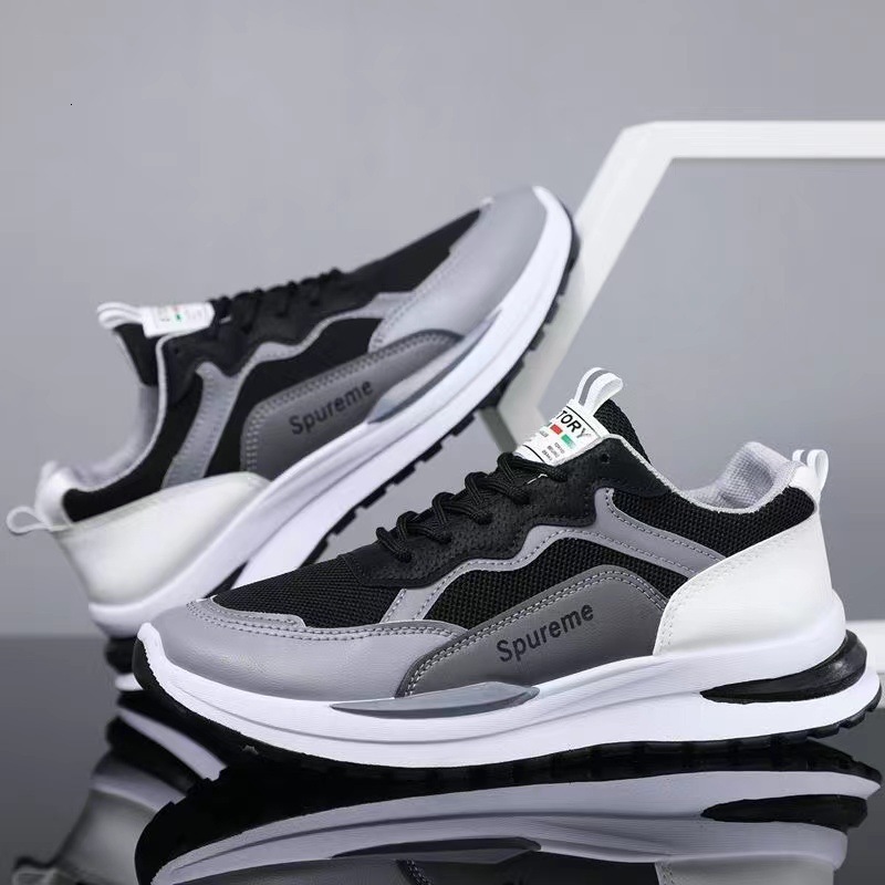 Breathable Dad Sneakers For Men Spring Summer Korean Fashion Casual Designer Shoes Sports Shoes Soft Sole Lightweight Mesh Free Delivery Of Sneakers T