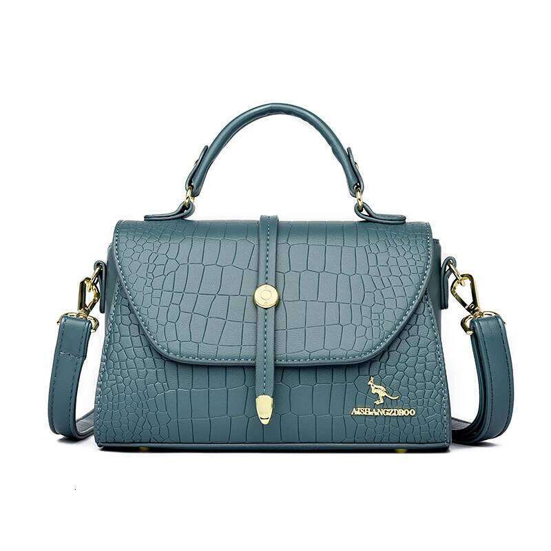 Women Tote Fashion Crocodile Pattern Noble Leather Female Handbag Brand Designer Shoulder Crossbody Bag Phone Sac