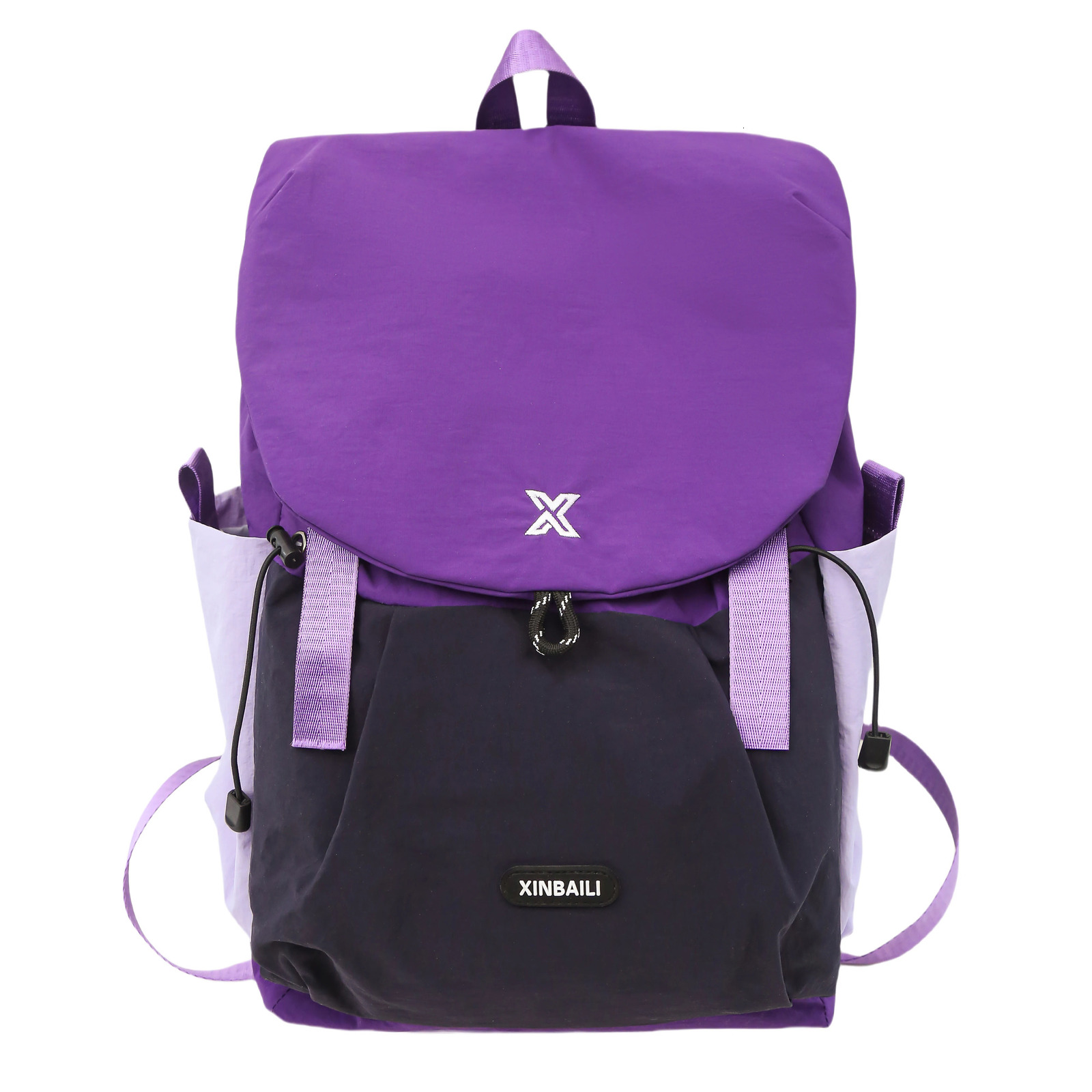 Korean-Style Lightweight Outdoor Double-Shoulder Backpack Water-Resistant Color-Blocking Mountaineering Bag Niche All-M 250609