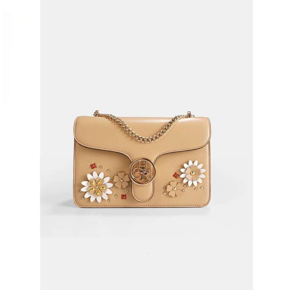 Women's Bags Shoulder bag Crossbody bag Floral Pattern Chain Fashion Embroidered Small Square New Large Capacity Simple