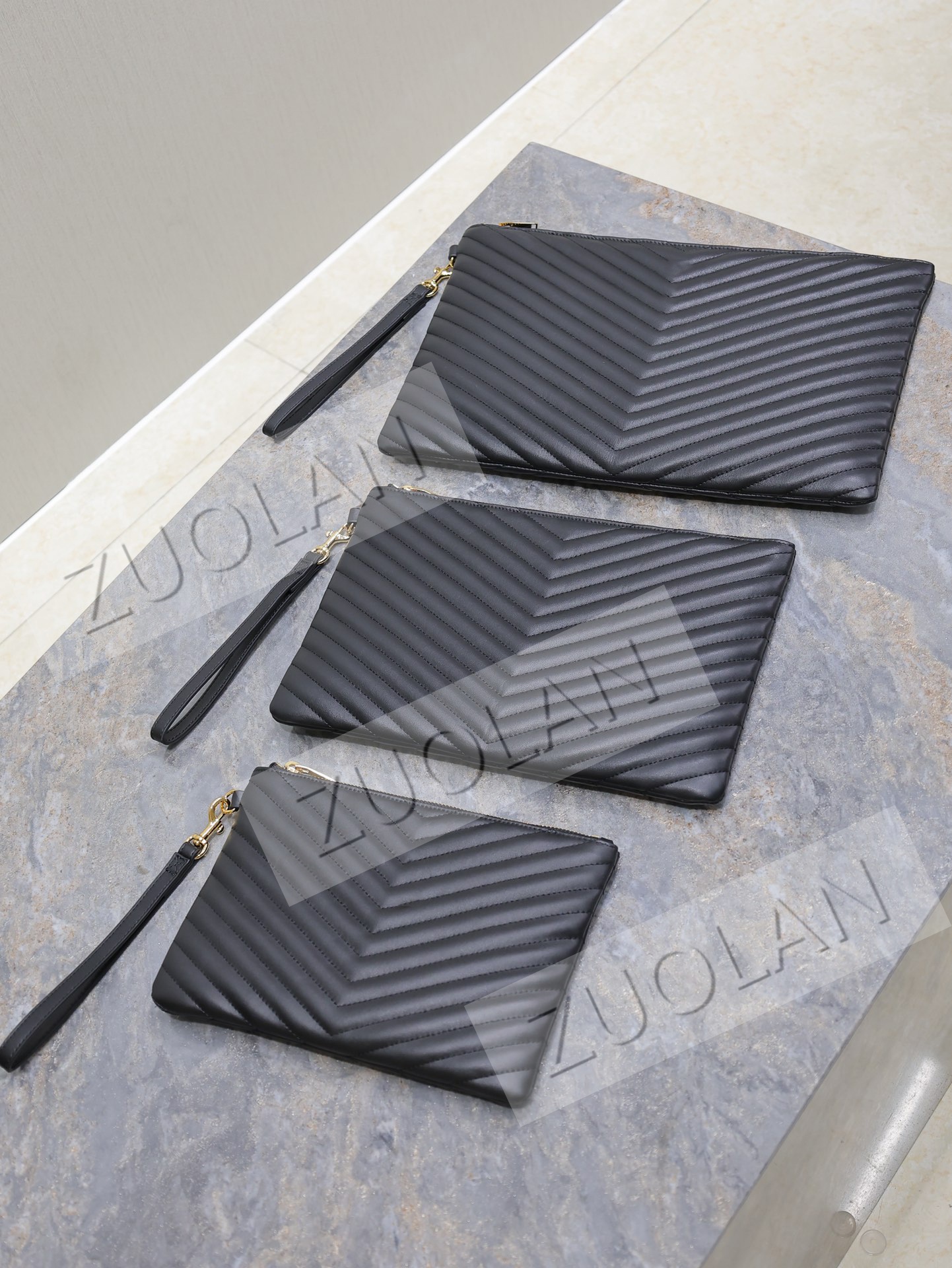 Fashion Casual Designe Luxury Ladies Clutch Bags Toilette Cosmetic Bag Totes Handbag Wallet Top Mirror Quality Pouch Purse