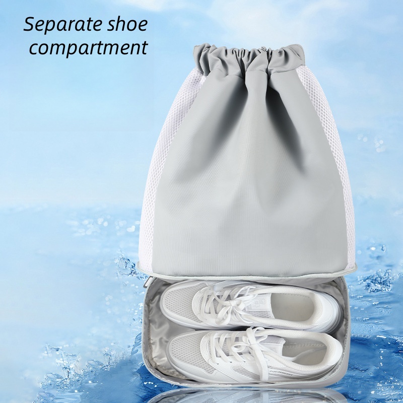 Tennis bag gym bags outdoors backpacks badminton racket pack drawstring backpack lightweight waterproof multifunctional large capacity athletic traini