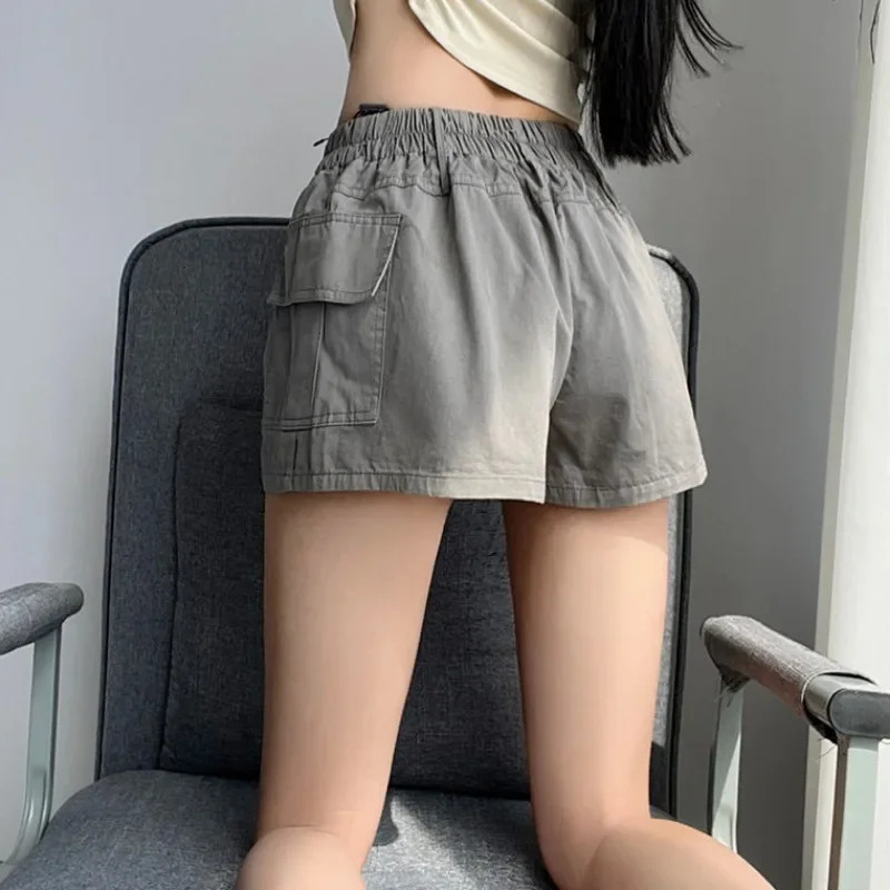 Shorts for Women Fitness Sports Short Pants Woman Jorts Gym Sport Japanese 2000s Style To Wear Aesthetic Low Price Kpop 250613