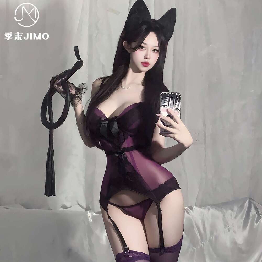 Spell Lingerie Porn Suits Nighttime Seductive Sexy Mature Fishbone Waistcoat Lace Mesh Waist Cinching Underwire Bodysuit Lingerie Sexy Lingerie