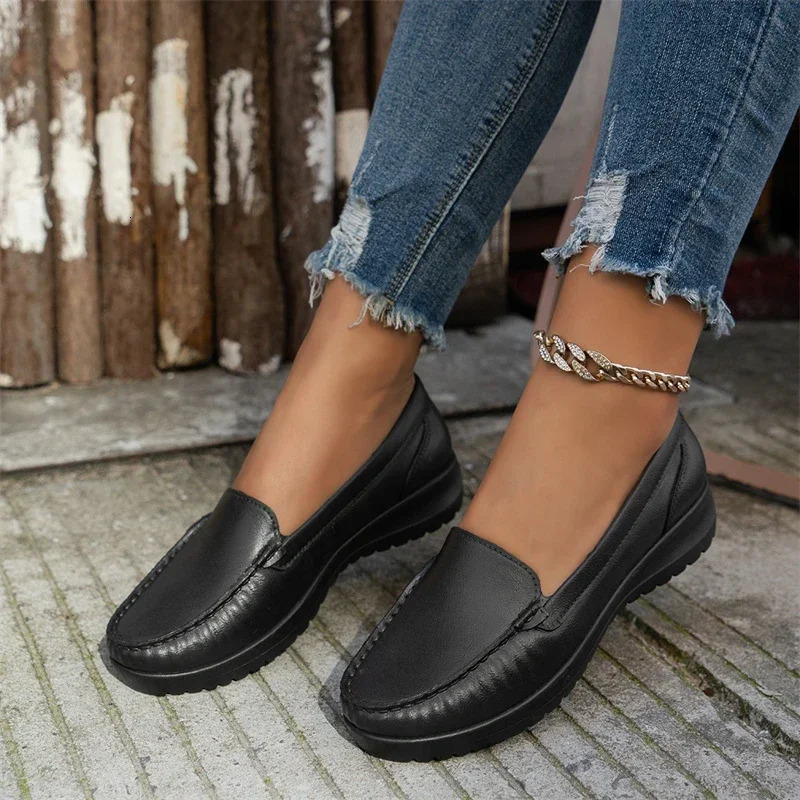 2025 Summer Style Fashionable Comfortable Thick Wear-resistant and Elegant Bottom One-step Womens Shoes Heightening 250613