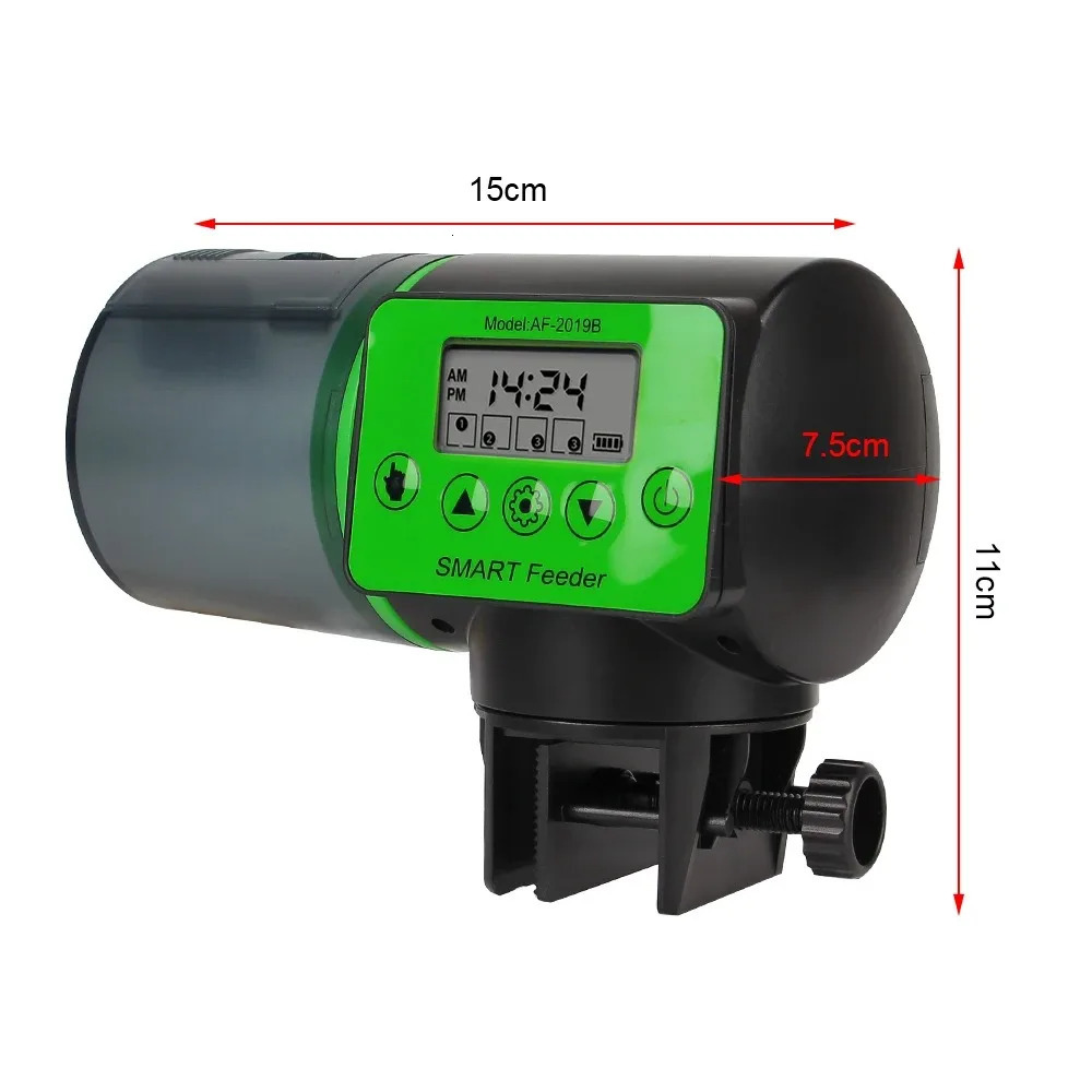 Automatic Fish Tank Feeder Intelligent Timing Feeder Aquarium Goldfish Feeder Large Capacity Fish Aquarium Feeding Apparatus 250624