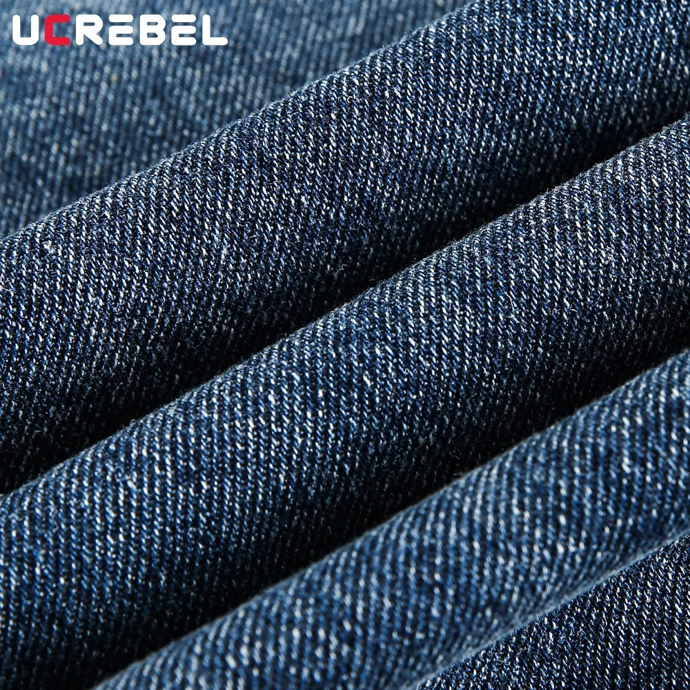 Plaid Patchwork Denim Jacket Mens High Street Autumn Lapel Single Breasted Long Sleeve Outerwear Jeans Jacket 250614