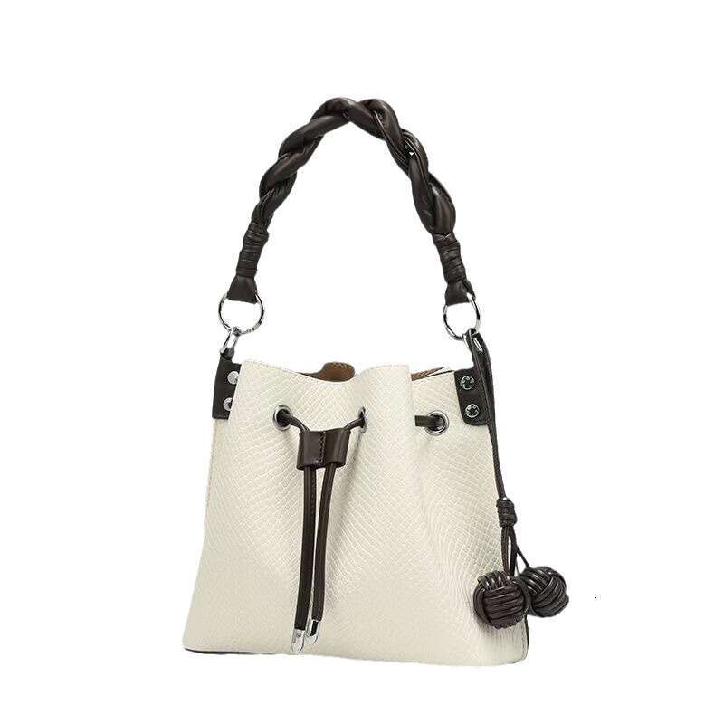 for Bucket COCIO Color-Block Women 2024 New Niche Fashion Underarm Casual Korean Style Shoulder Crossbody Bag