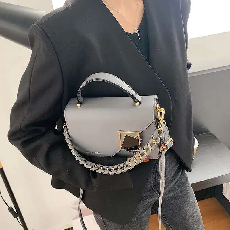 Designer Shoulder Bag Free Shipping New Fashionable Trendy Small Square Handbag Chain Crossbody For Womens Free shipping