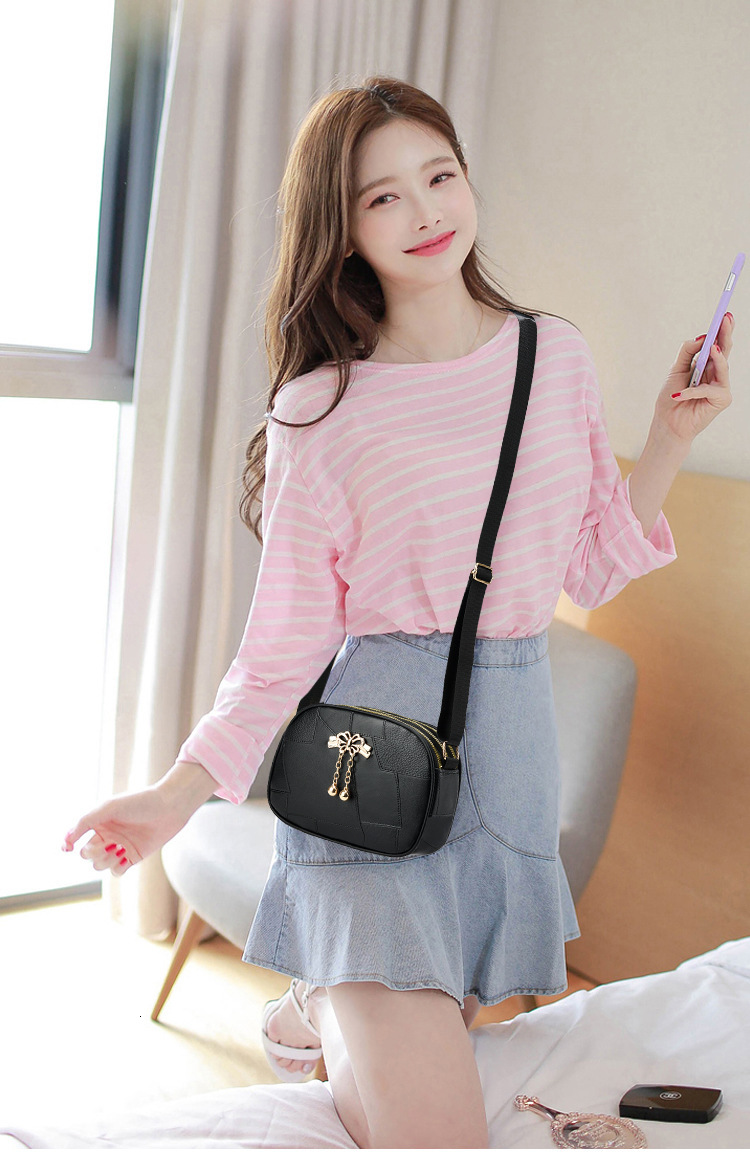 Free Shipping 2025 New Designer Bag Women's Patch PU Casual Shoulder Commuting Handbag Fashionable And High-quality Shopping Bag