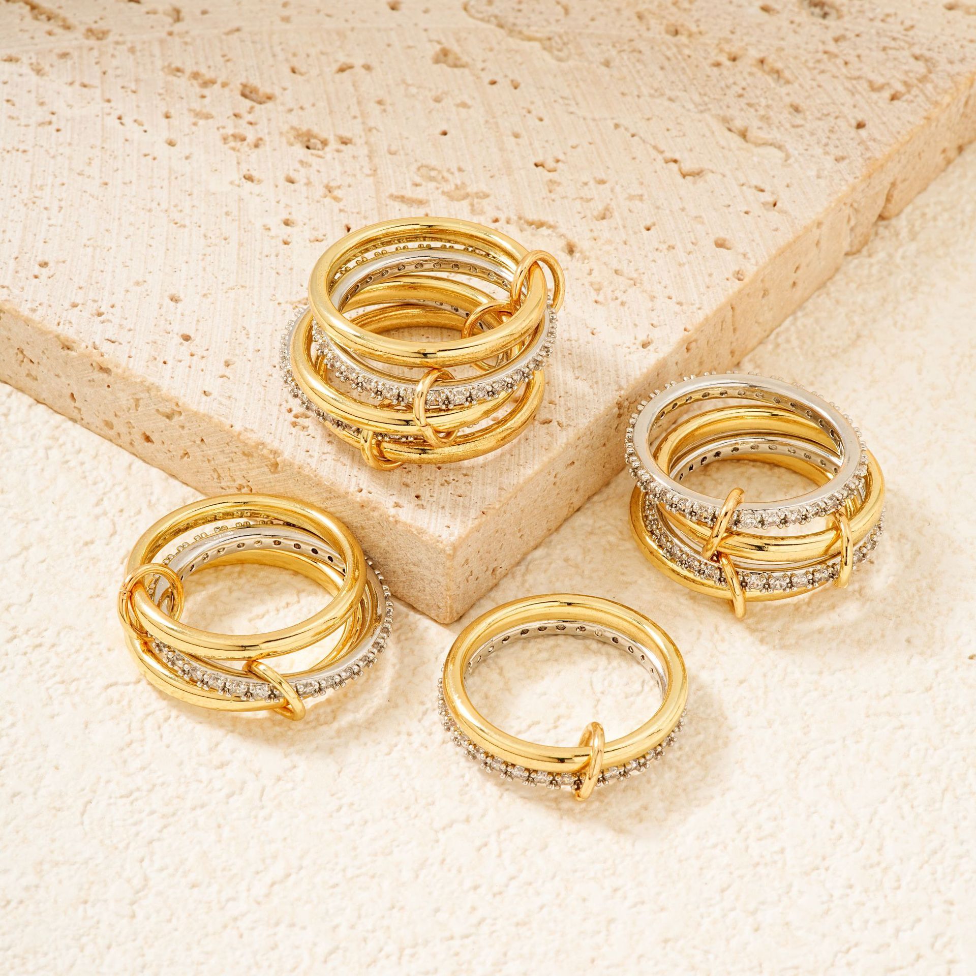 luxury jewelry Halley Emerald Gemini Spinelli Kilcol rings brand designer ring New fine jewelry gold and sterg sier Hydra ked ring jewlery designer for women men