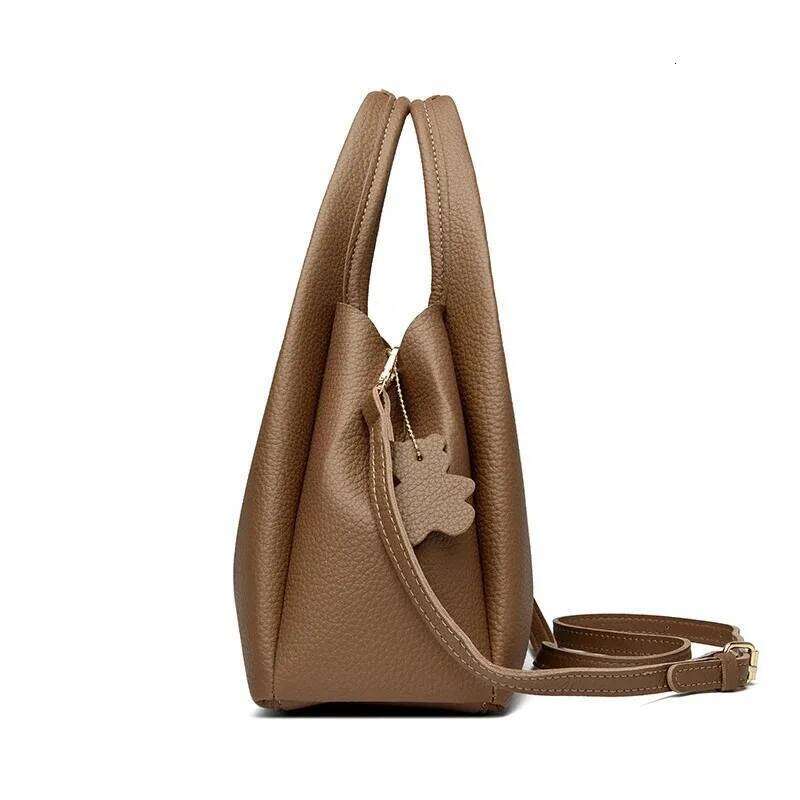 Elegant Handbag For Women's Fashion Designer Crossbody Casual Tote Ladies Large Vintage Bags Leather Shoulder Bag