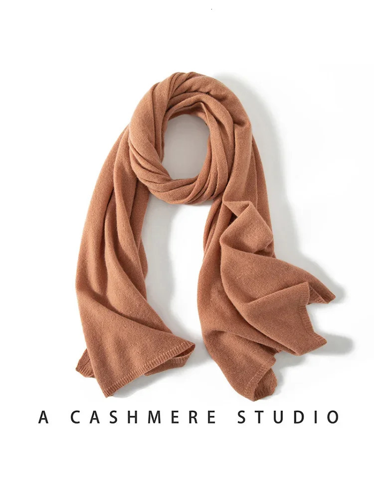 Wool Cashmere Scarf Pashmina Solid Basic Simple Big Scarves Wrap Shawl Cashmere Women Autumn Winter Light-thin Outer Wraps Hijab 250610