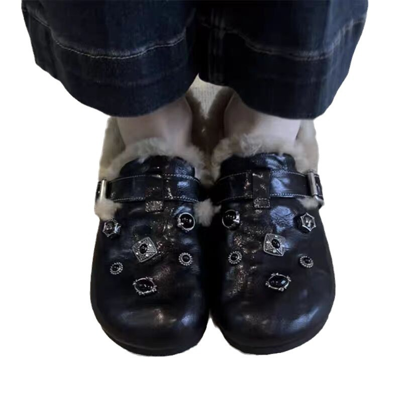 hot Free shipping designer Casual Shoes for woman winter vintage trainers versatile casual keep warm comfortable Snow boots