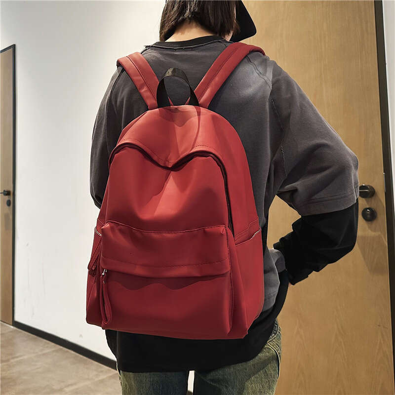 for Girls College Simple Classic Campus Double Shoulder Bag Junior High School Students Travel Versatile Large Capacity Backpack