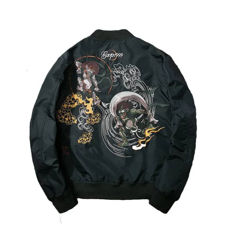 Sukan Embroidery Bomber Jackets Men Clothing Japan Baseball Coat For Man Pilot Jacket 2025 Spring Autumn Winter Y1