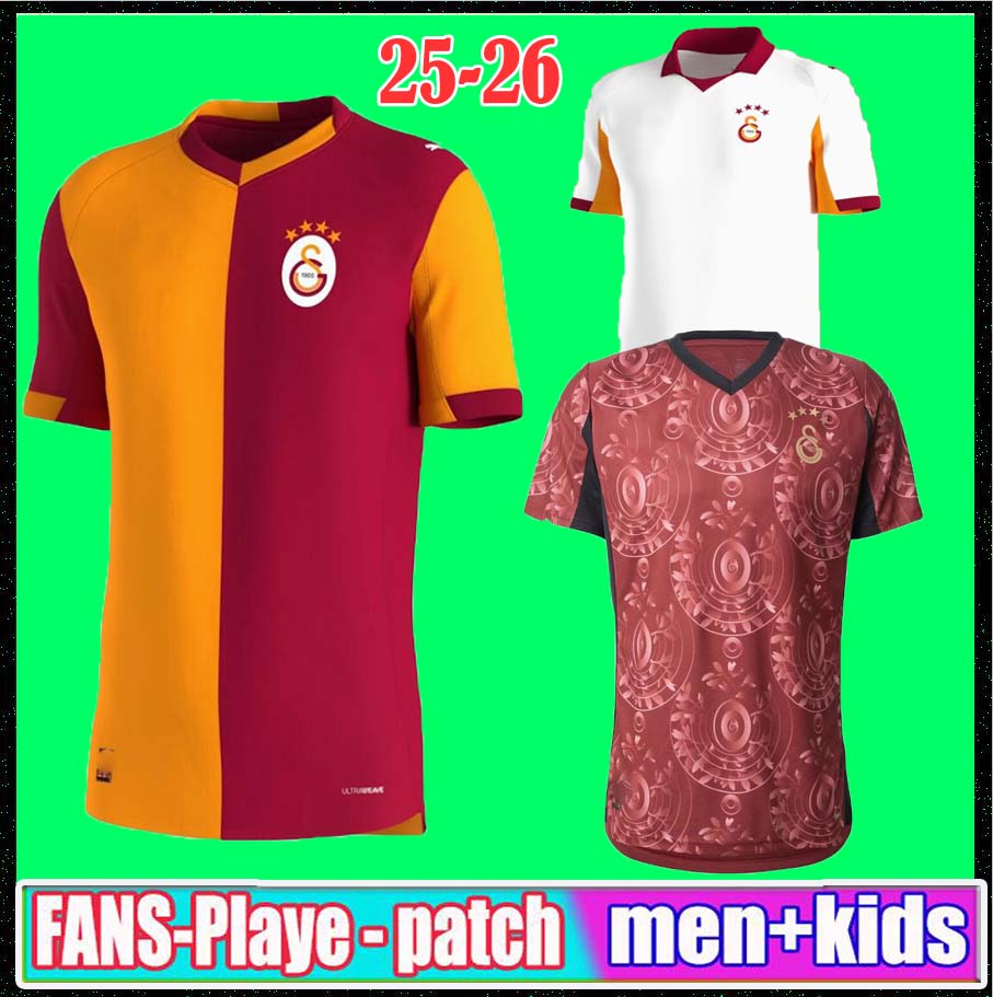 2025 Galatasaray Special Soccer Jerseys 25 26 home away 3rd OSIMHEN MORATA YUNUS ICARDI ALPER YILMAZ SANCHEZ ZIYECH ABDULKERIM Football Shirt