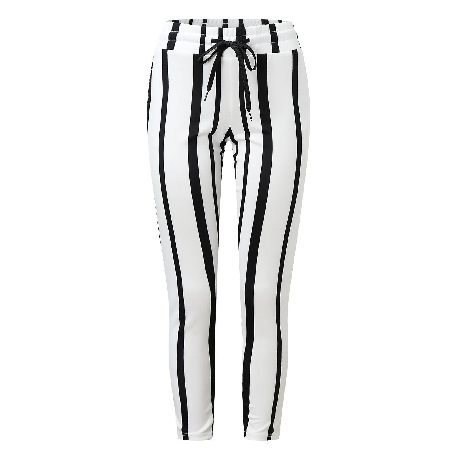 Pants For Men Streetwear Sports Striped Bodybuilding Pocket Flexible Waist Long MenS Clothing Joggers 250614