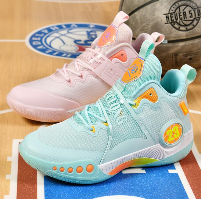 Basketball shoes for men high top, breathable casual junior high school sports boys and girls teenagers primary and secondary school students running 
