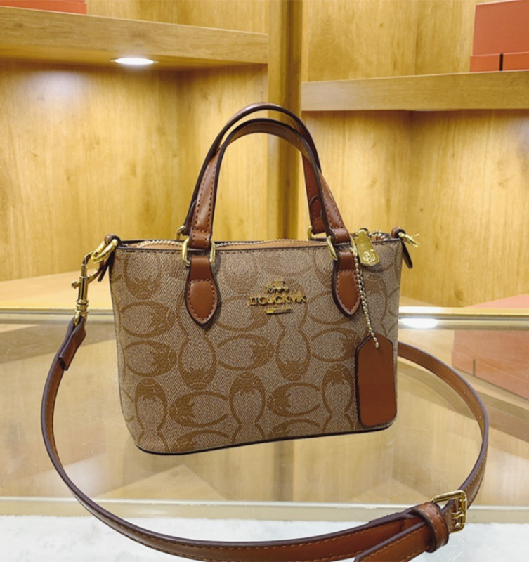Free shipping designer high-end handbag for women 2025 new style temperament women's handbag printed handbag versatile single shoulder crossbody 