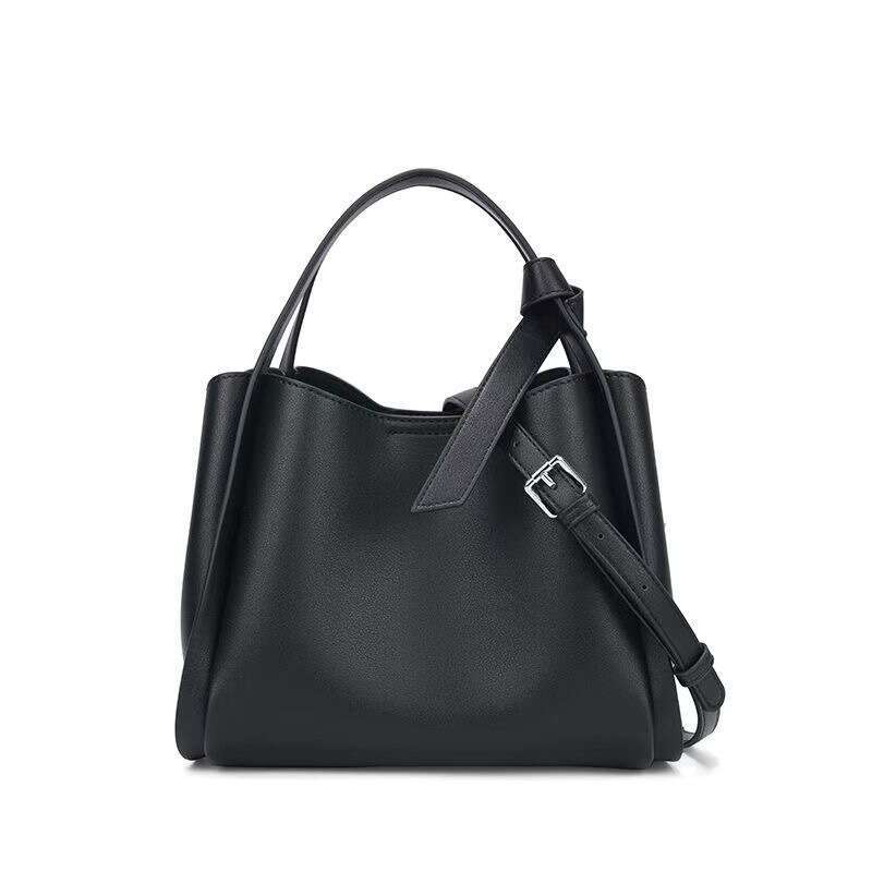 Handbag Basket COCIO Color-Block for Women 2024 New High-End Fashion Casual Tote Shoulder Crossbody Bag