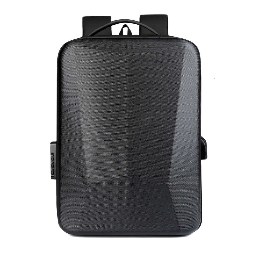 3D Hard Shell Anti-Theft Multi-Compartment Large Capacity Laptop Bag Business Travel Backpack