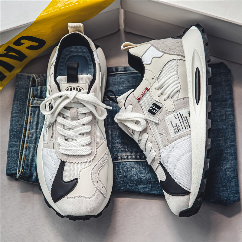 new free shipping designer running Men casual versatile board thick soled wear resistant Forrest Gump sports men shoes size 39-44