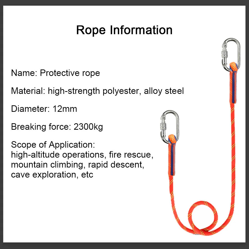 Fivepoint Aerial Work Safety Belt Full Outdoor Rock Climbing Training Electrician Antifall Protection Equipment 250611