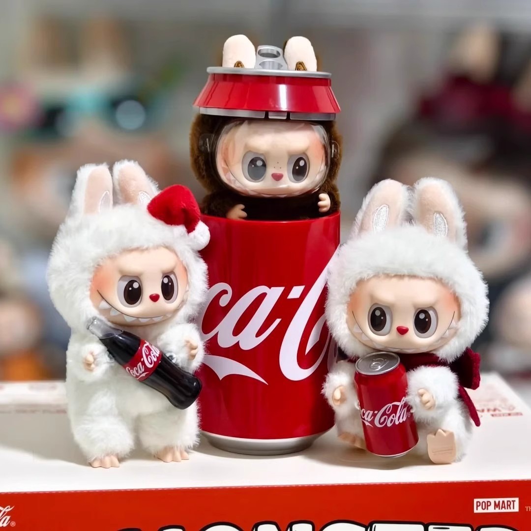 2025 Labubu plush doll action animation la bubu character doll hobby pendant decoration cute PVC Childrens Day surprise Blind box