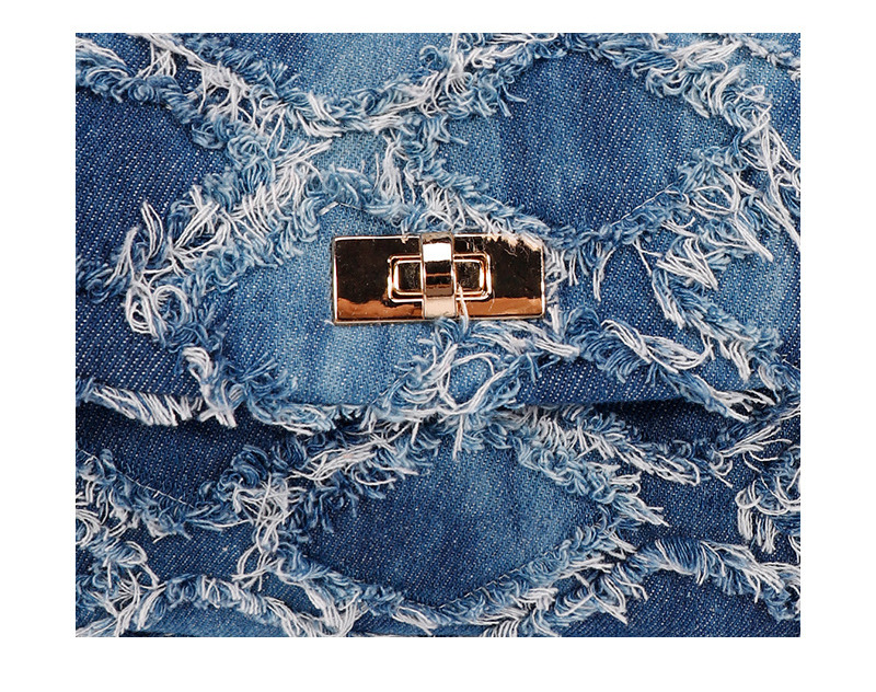 Free Shipping 2025 Summer New Designer Bag High-end Niche Fashion Denim Tie Dye Single Shoulder Handbag Casual Boutique Shopping Bag