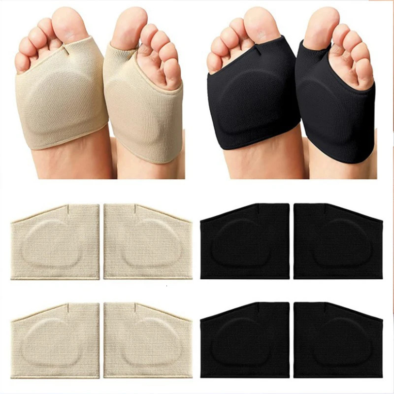 Silicone Gel Forefoot Pad High Heels Half Insoles Hallux Valgus Corrector Socks Metatarsal Pain Relief Insoles Foot Care Cushion 250613