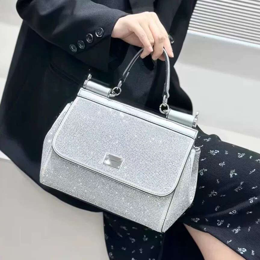 Handbag with High-End Fashion Diamonds for Women 2025 New Light Luxury Versatile Shoulder Crossbody Bag Trend