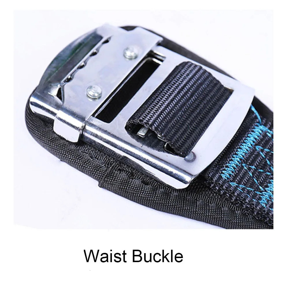 Highaltitude Work Safety Belt Ropes Hook Outdoor Rock Climbing Three Point Harness Electrician Construction Equipment 250611