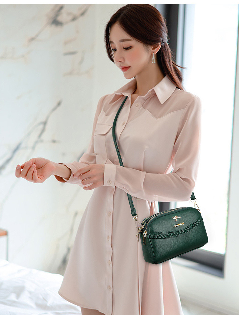 Free Shipping 2025 New Designer Bag Three-layer Trendy And Fashionable Women's Single Shoulder Handbag Multifunctional Leisure High-quality Shopp