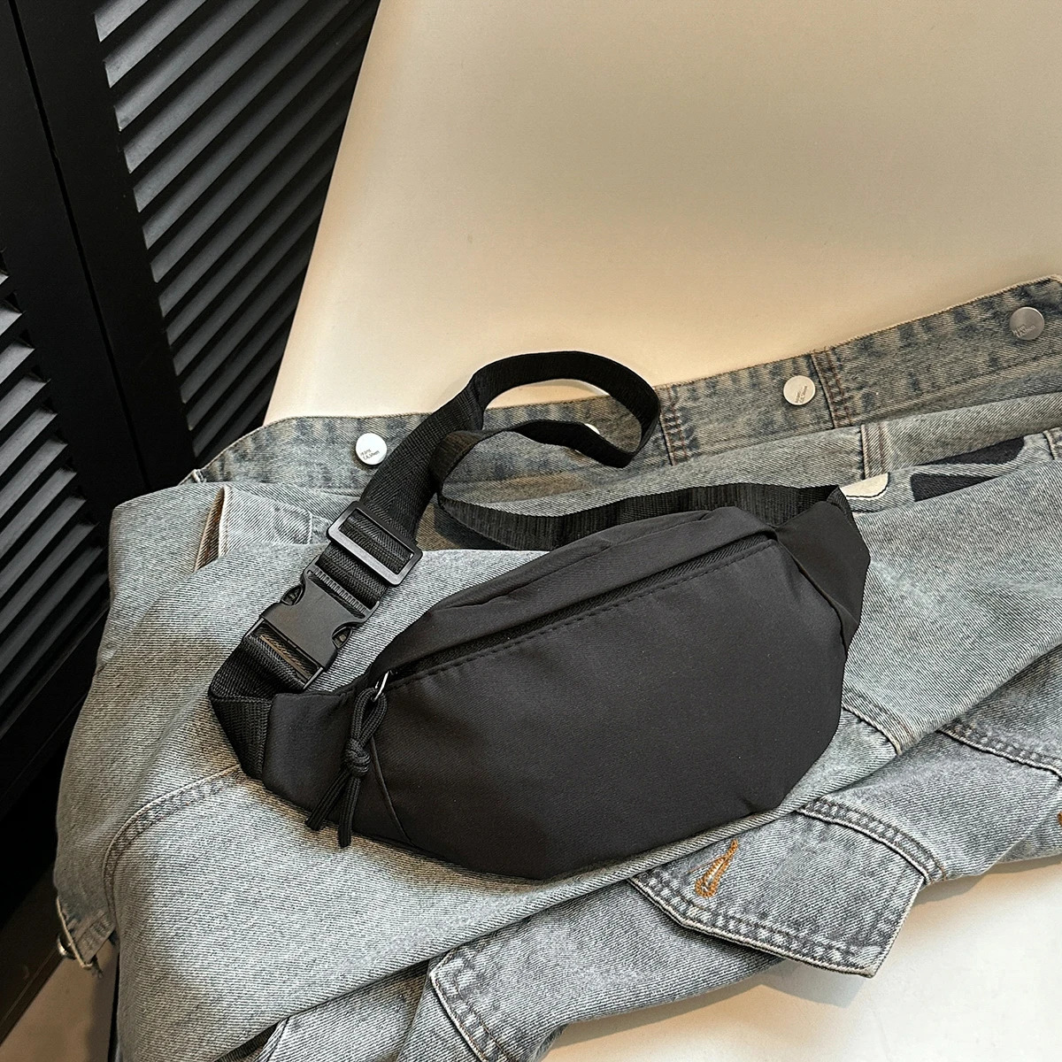 Fanny Pack Crossbody Chest Bag Belt Sling Purse Waist Bags Outdoor Sport Travel Versatile Daily Messenger Shoulder 250612