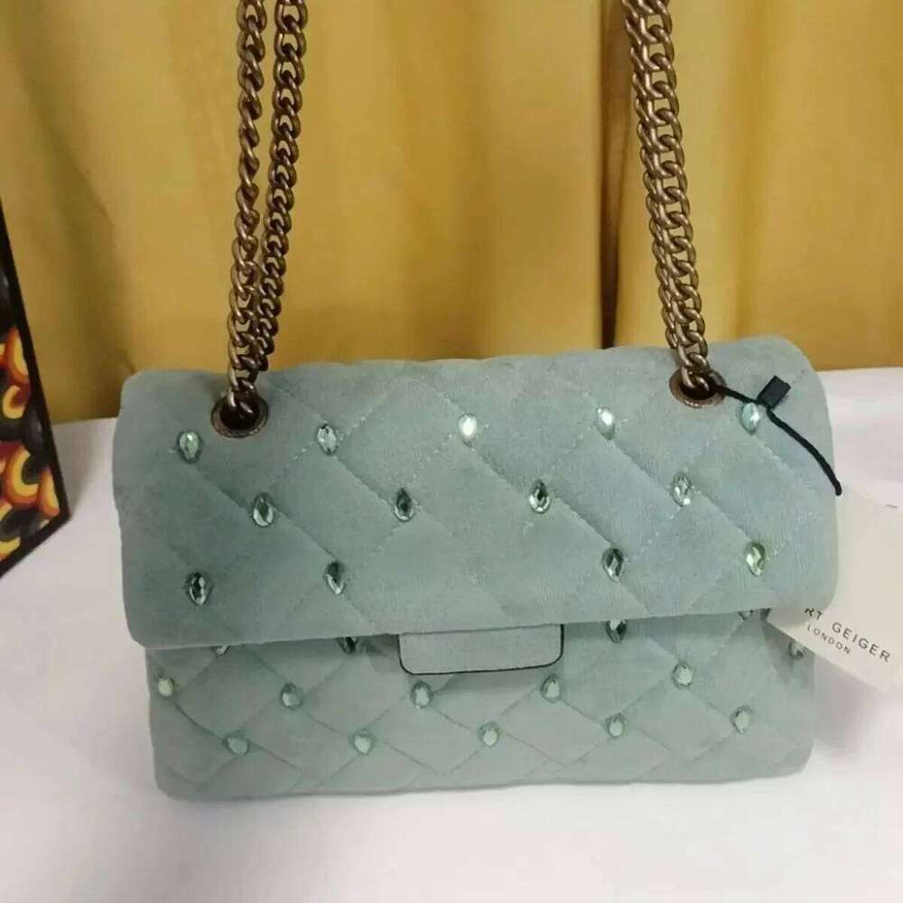 Designer Bag New Crossbody For Women Fashionable And Versatile Dia Small French Veet Square Bag