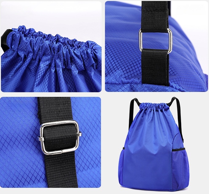 Men woman gym bags tennis bag outdoors backpacks badminton racket pack basketball football drawstring backpack multifunctional large capacity sports p