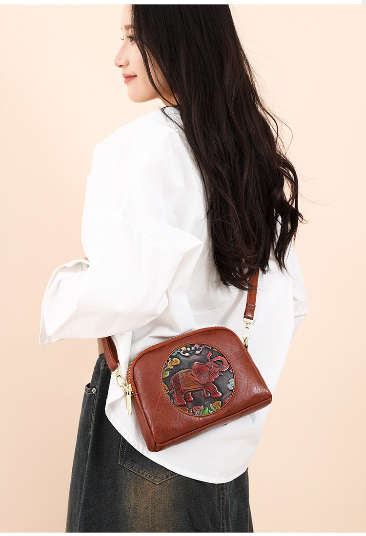 Free Shipping 2025 New Designer Bag Retro Large Capacity Chinese Women's Handbag Casual Boutique Multi-layer Shopping Bag