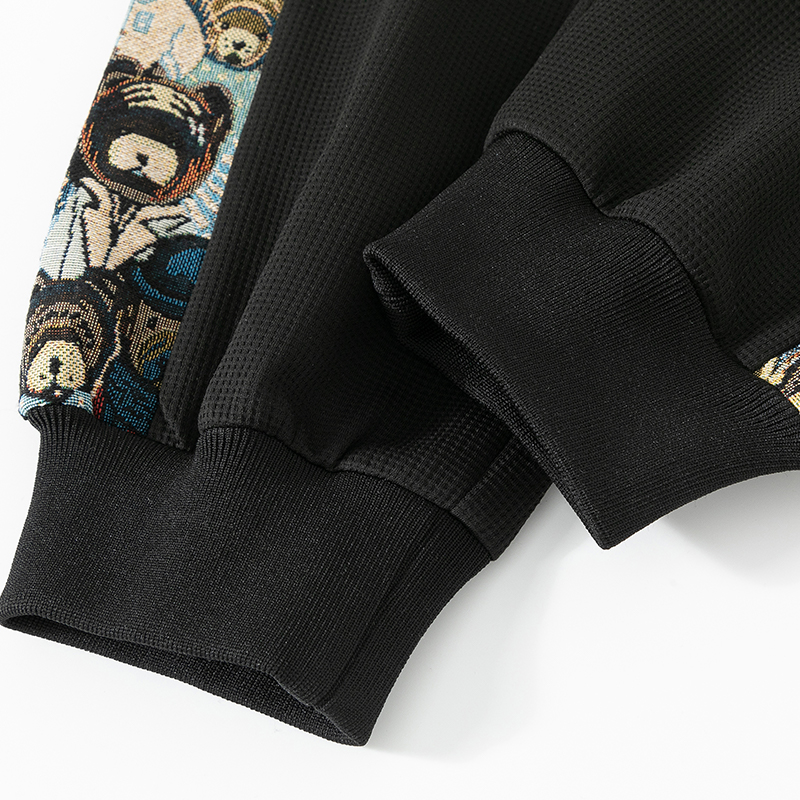 Men's Autumn/Winter Casual Fashion Set - Loose Plus Size Fleece-Lined Thickened Warm Round-Neck Sweatshirt and Long Pants