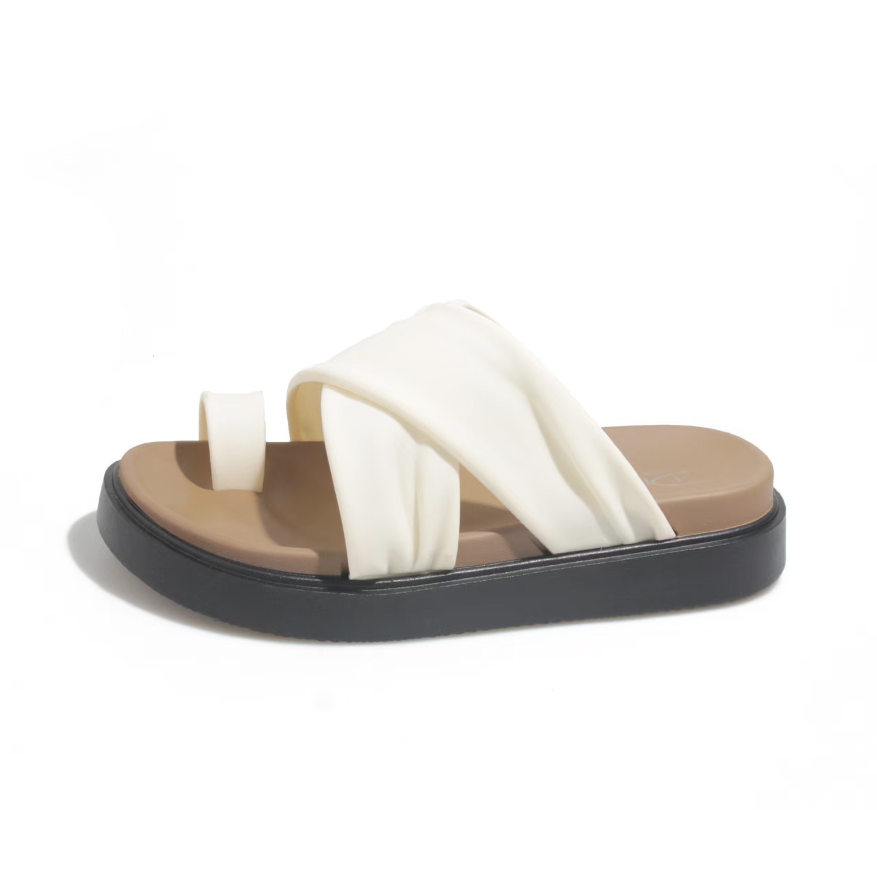 Summer New Thick soled Shoes for Women's Beach Sandals Outdoor Fashion and Leisure Multi functional Soft soled Women's Sandals