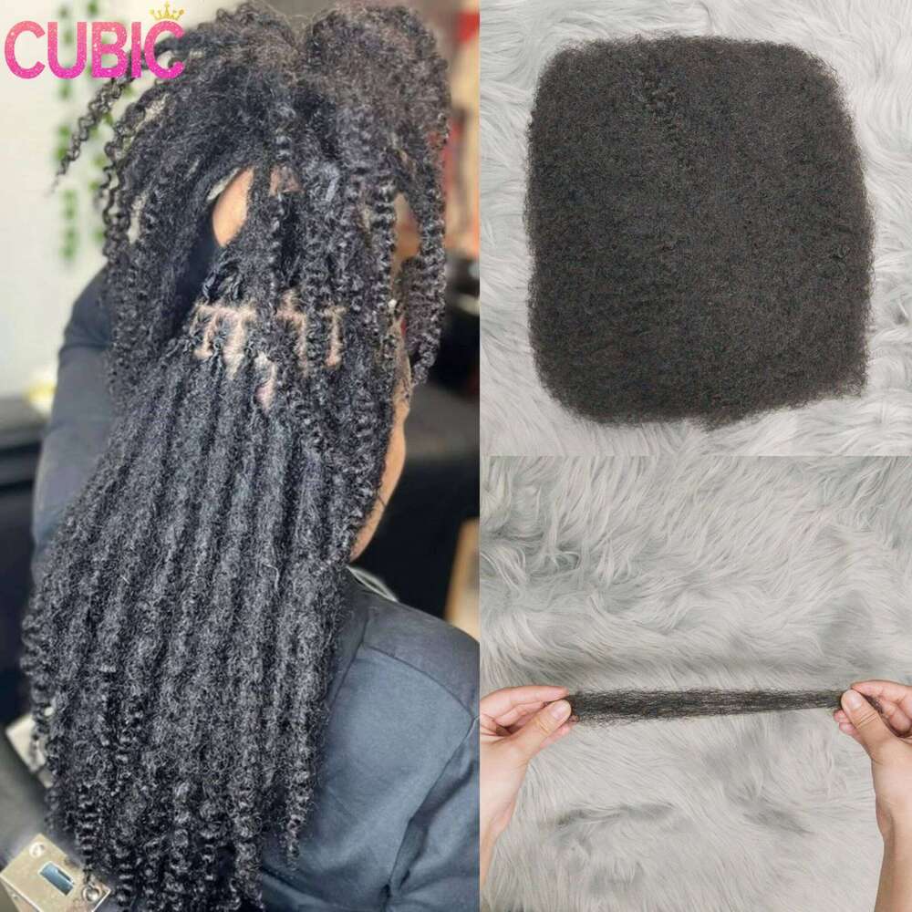 12 Inch 50Gram/Pc Human Hair Extensions Brazilian No Weft Afro Kinky Bulk for Braiding DreadLock Natural Color