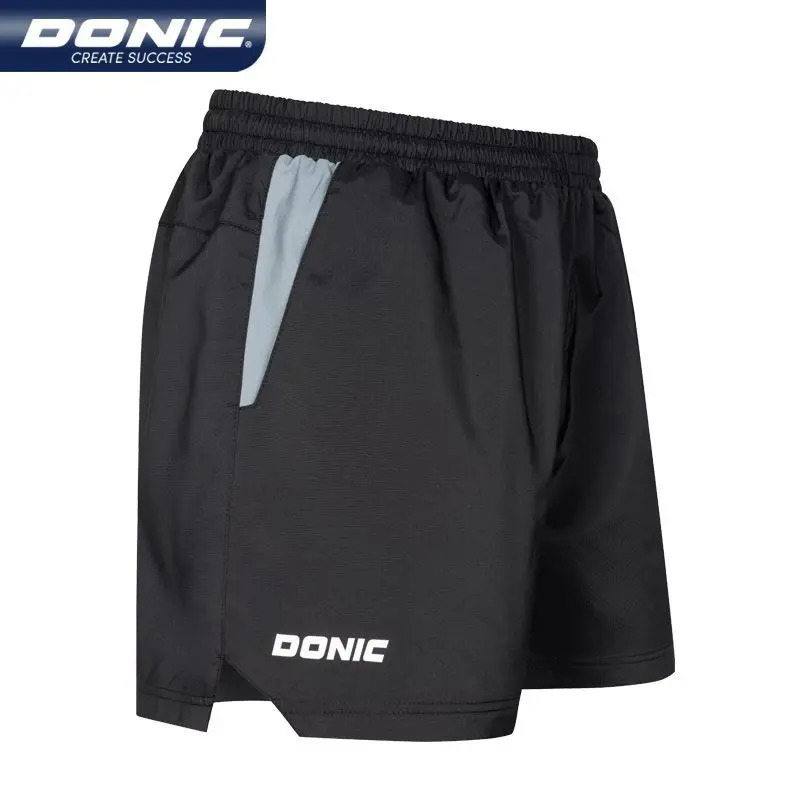 DONIC Competition Training Suit Table Tennis Shorts All Silk FourSided Elastic 250614