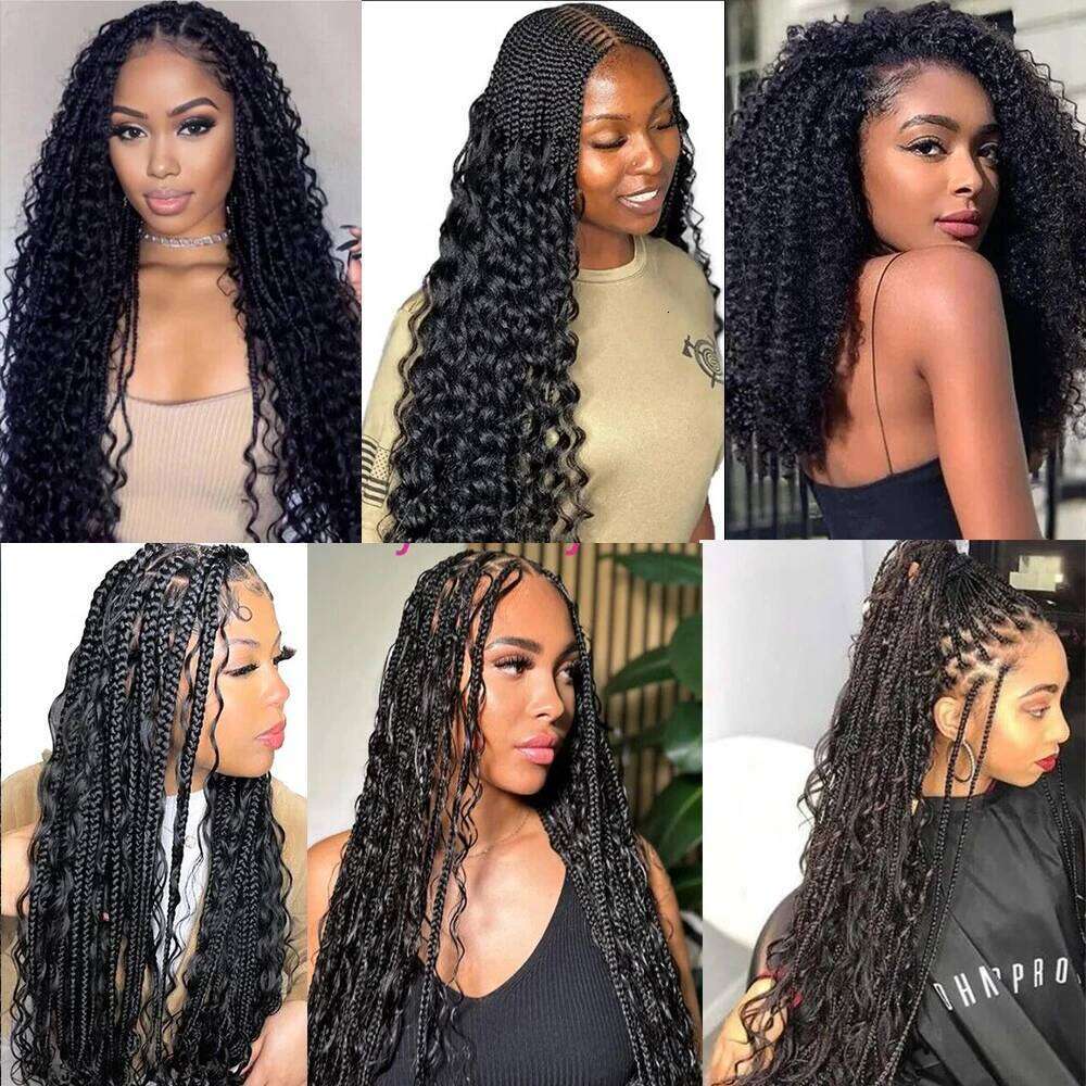 Deep Wave Double Drawn Extensions 100% Human Unprocessed Raw Bulk Hair No Weft For Braiding