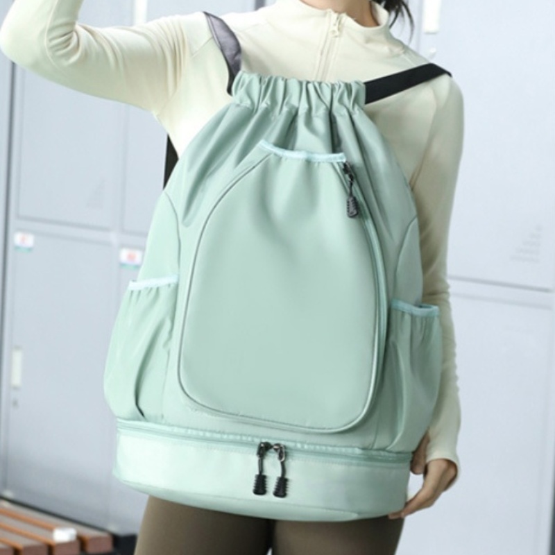 Tennis bag sports outdoors backpacks badminton bags multifunctional large capacity separate shoe compartment drawstring backpack lightweight waterproo