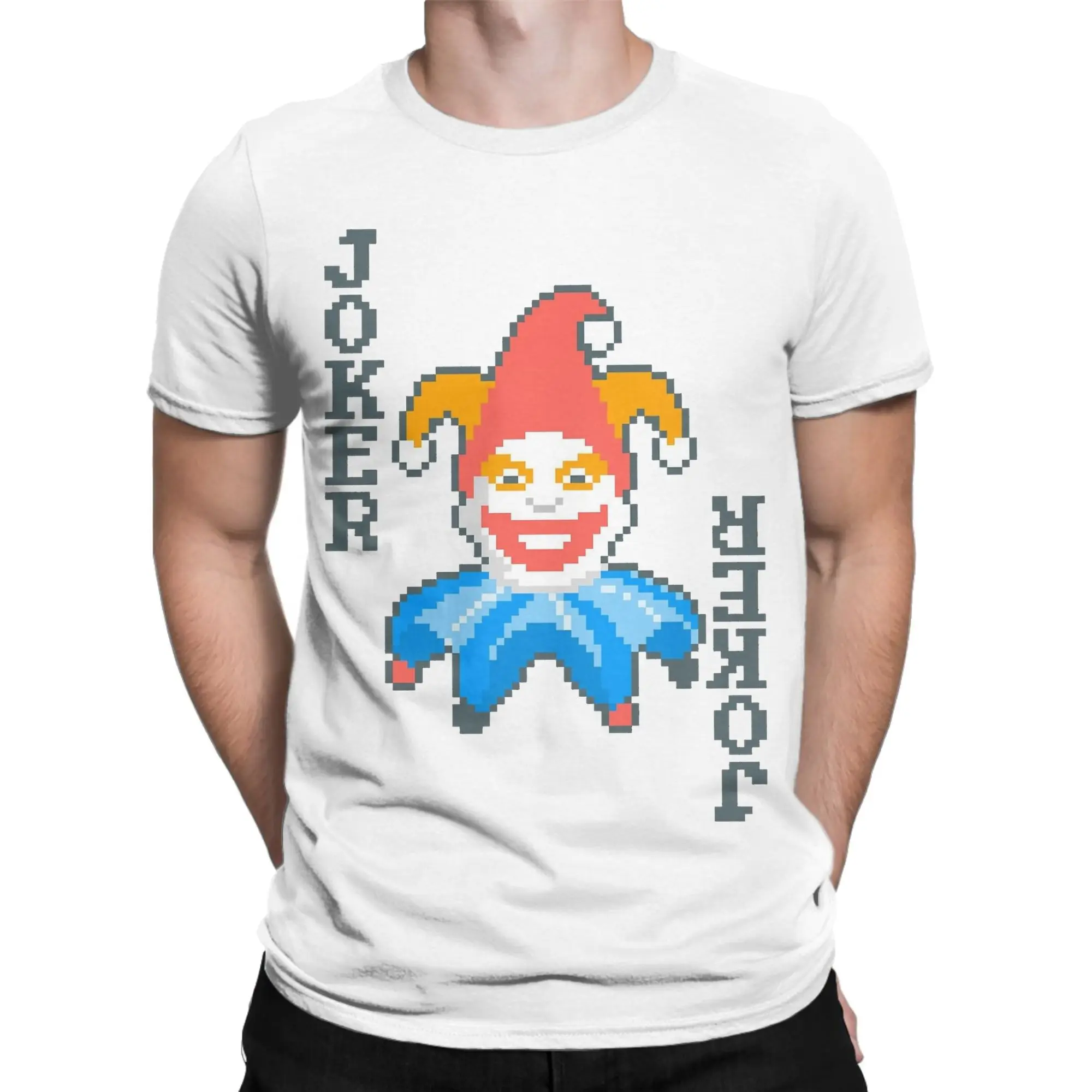 Men Women 100% Cotton Balatro Game Card Joker T Shirt Graphic Printed T-Shirt Funny Clothing Outfits
