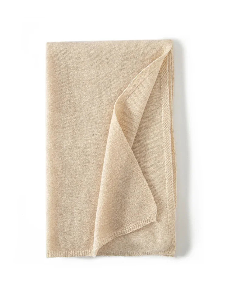 Wool Cashmere Scarf Pashmina Solid Basic Simple Big Scarves Wrap Shawl Cashmere Women Autumn Winter Light-thin Outer Wraps Hijab 250610