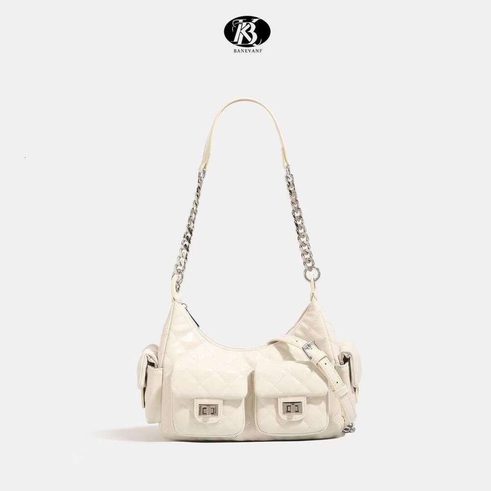 Underarm Quilted Chain for Women 2025 New Fashion High-end Dumpling Textured Multi-pocket Shoulder Crossbody Bag