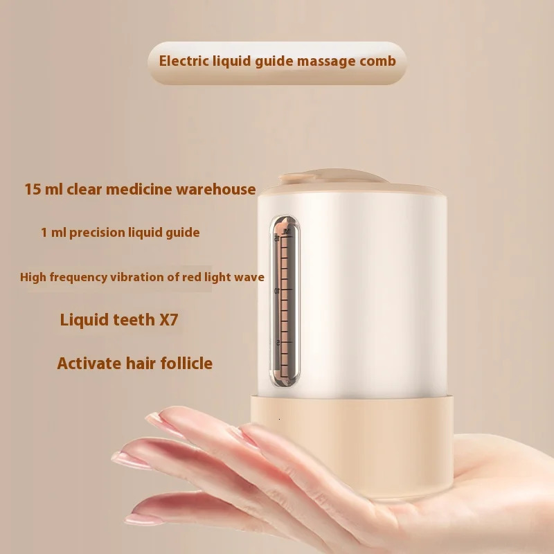 Head massager scalp medication comb a comfortable vibrating device for massaging the 250605