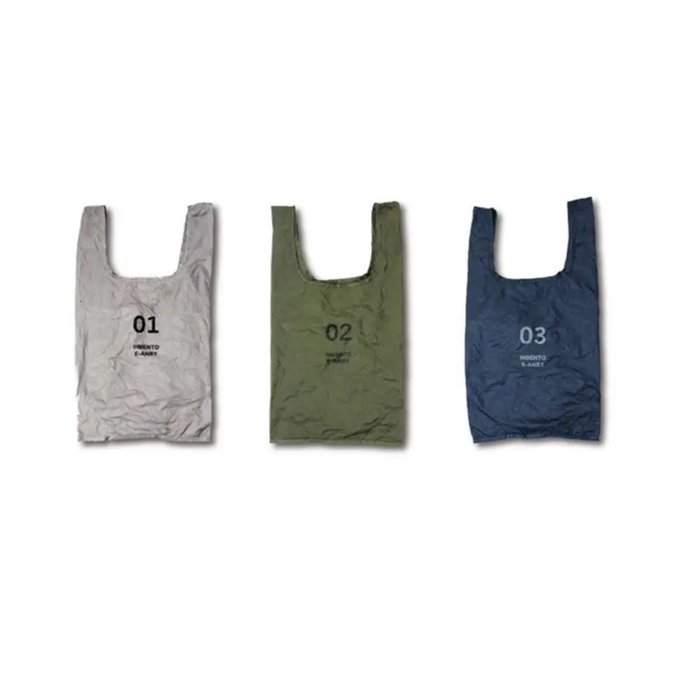 High Quality Nylon Folding Shopping Bag Reusable Ultra-light Tote Eco Bag Handheld Waterproof Storage Gift Bag Home 250610