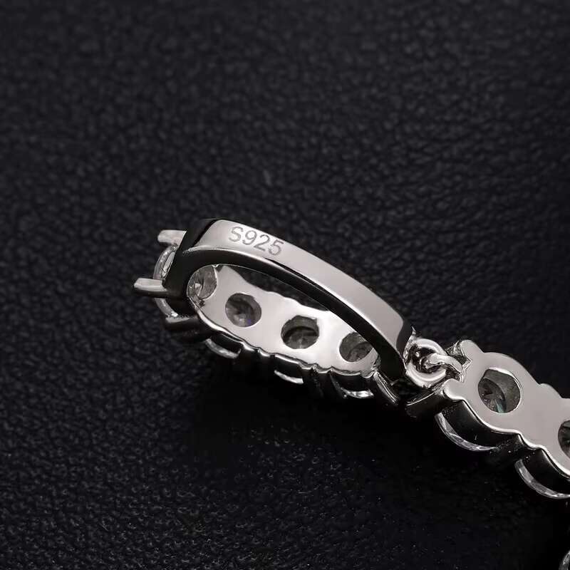 High Quality 925 Sterling Silver Mens Womens Hip Hop Cross Pendant 2.8cm*5.6cm 3.64CTW Moissanite Necklace Fine Jewelry
